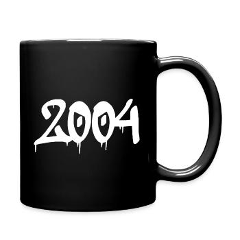 Rap Graffiti Design for Fans 2004 Year 20s - Full Colour Mug - black - Right