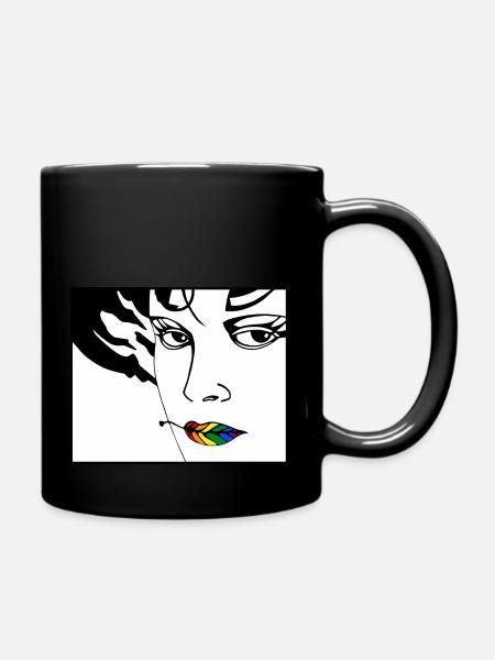 Vulkan 15a - Tasse einfarbig - Schwarz