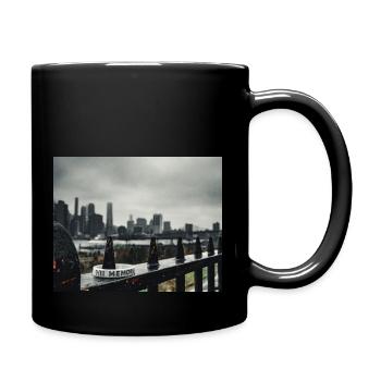 9/11 Memory - Tasse einfarbig - Schwarz - Rechts