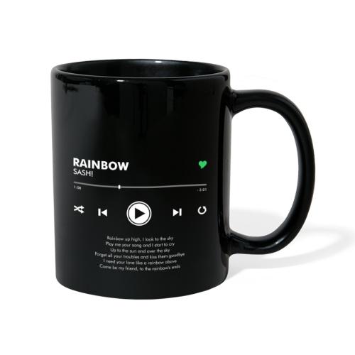 RAINBOW - Play Button & Lyrics - Full Colour Mug