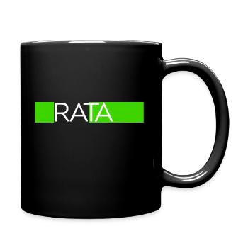 Logo de RATA - Mug uni - noir - Droite