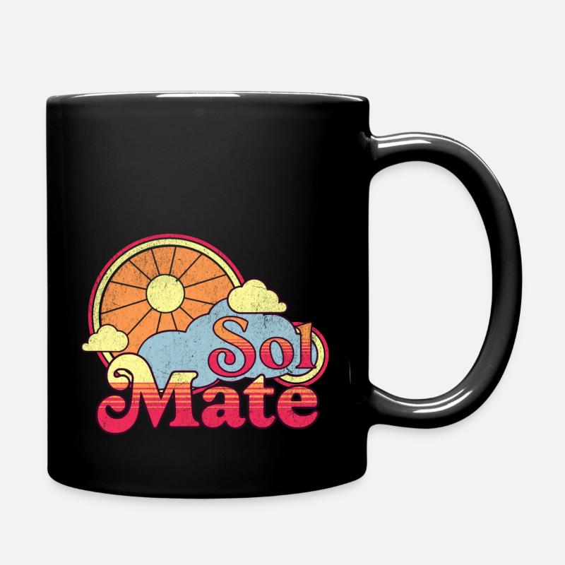Sol Mate - Full Colour Mug - black