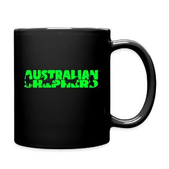 Berger australien - Mug uni - noir - Droite