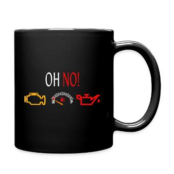 Things I Hate - Car - Tuning - Car Tuning - Full Colour Mug - black - Right