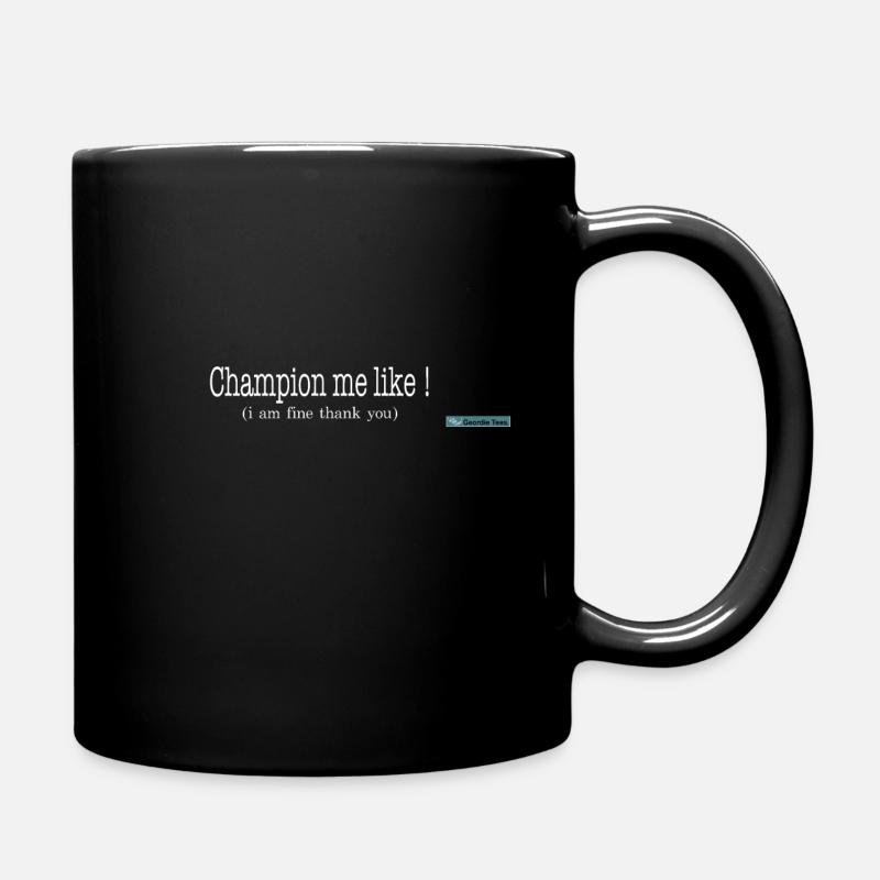 champion me like - Full Colour Mug - black