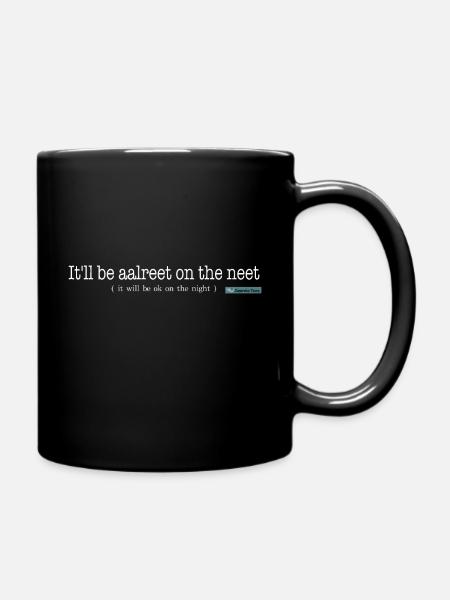 Aalrret on the neet - Full Colour Mug - black