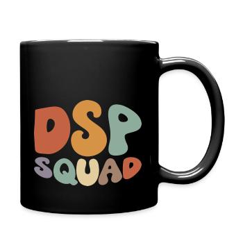 DSP Squad Proud Career Profession - Full Colour Mug - black - Right