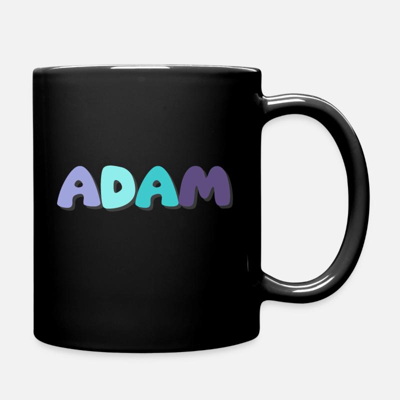 Nom - Adam - Mug uni - noir