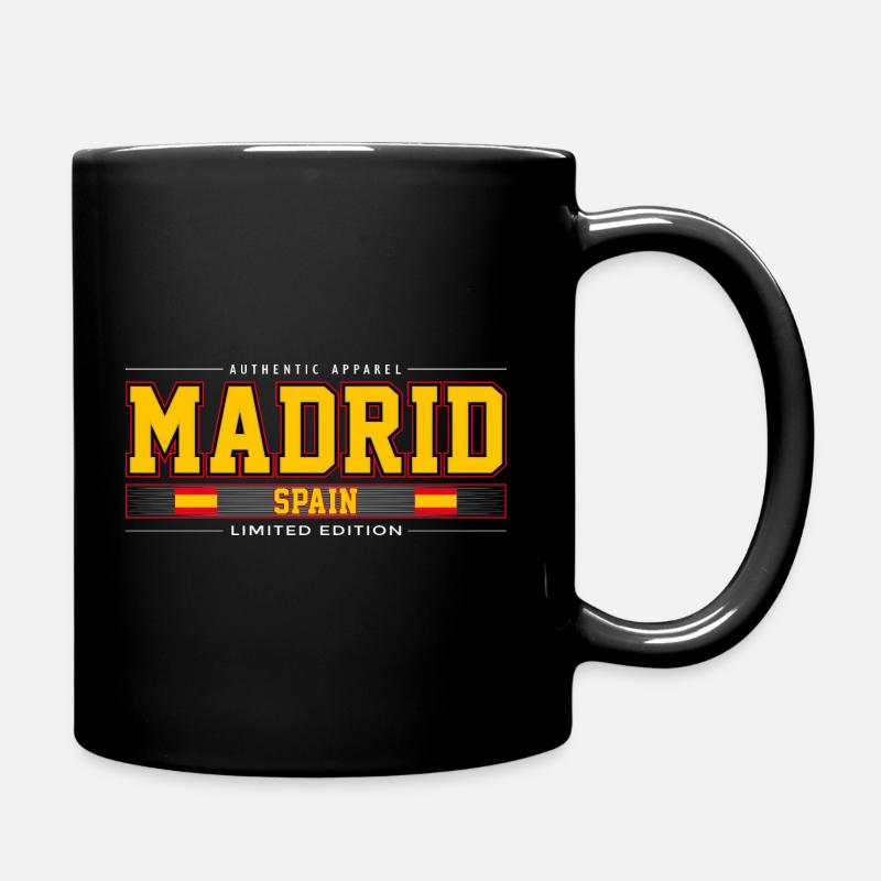 Madrid - Tasse einfarbig - Schwarz