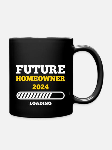 Future Home Owner 2024 - Tasse einfarbig - Schwarz