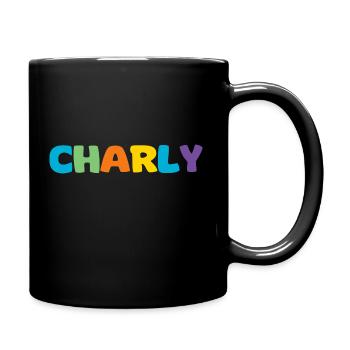 Name - Charly - Full Colour Mug - black - Right