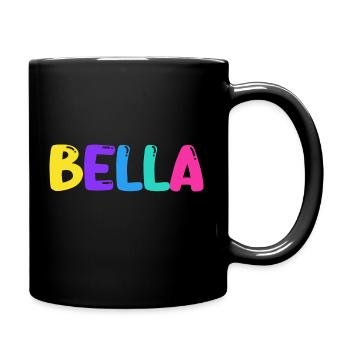 Name - Bella - Full Colour Mug - black - Right