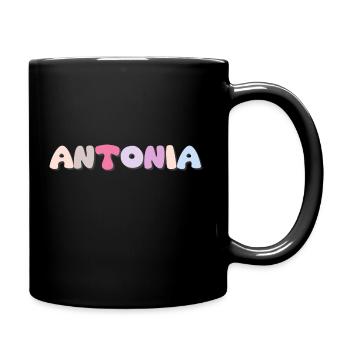 Name - Antonia - Full Colour Mug - black - Right