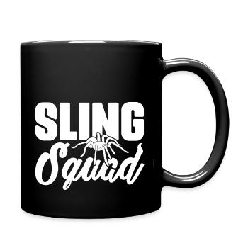 Sling squad Tarantula keeper - Full Colour Mug - black - Right