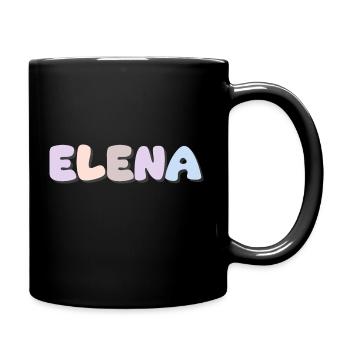 Name - Elena - Full Colour Mug - black - Right