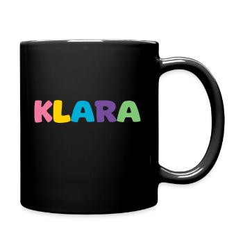 Name - Klara - Full Colour Mug - black - Right