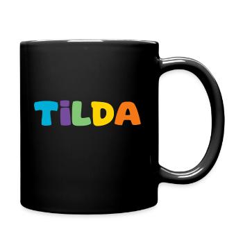 Name - Tilda - Full Colour Mug - black - Right