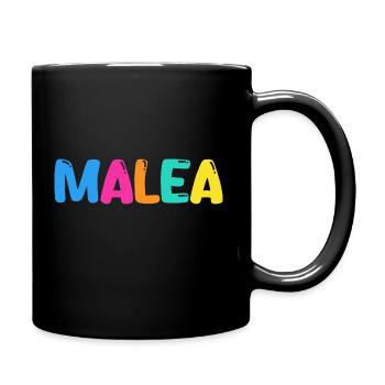 Nom - Malea - Mug uni - noir - Droite