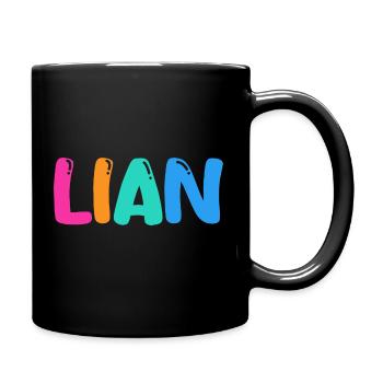 Name - Lian - Full Colour Mug - black - Right