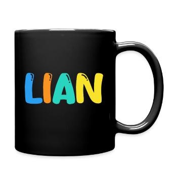 Name - Lian - Full Colour Mug - black - Right