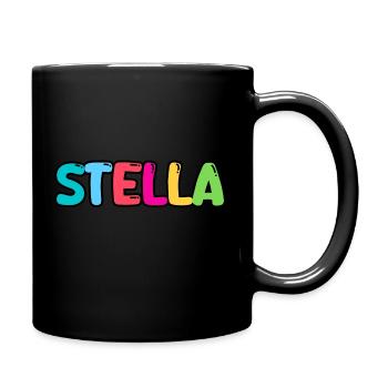 Name - Stella - Full Colour Mug - black - Right