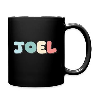 Nom - Joel - Mug uni - noir - Droite