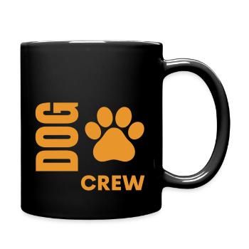 Dog Crew - Tasse einfarbig - Schwarz - Rechts