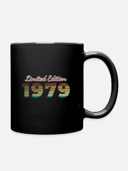 45. Geburtstag Limited Edition SCR 1979 - Tasse einfarbig - Schwarz