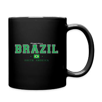 Brazil - Tasse einfarbig - Schwarz - Rechts