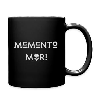 Memento Mori - Mug uni - noir - Droite