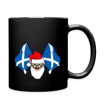 Kirschmann Flagge Schottland - Tasse einfarbig - Schwarz - Rechts