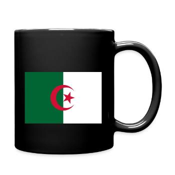 Algerien - Tasse einfarbig - Schwarz - Rechts