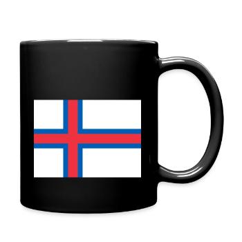 Féroé (îles) - Mug uni - noir - Droite