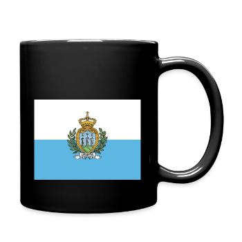 San Marino - Tasse einfarbig - Schwarz - Rechts