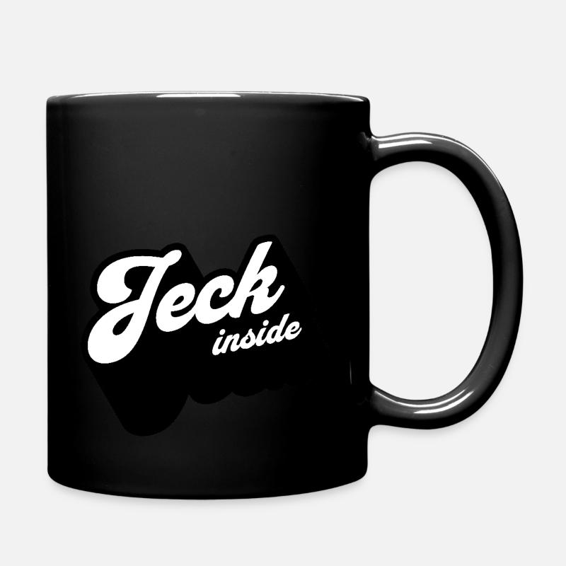 Jeck inside - Tasse einfarbig - Schwarz