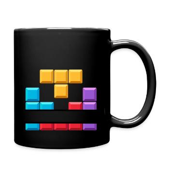 Spiel-Banner 2 - Tasse einfarbig - Schwarz - Rechts