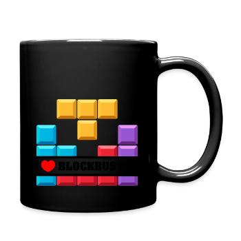J’adore Blockbuster - Mug uni - noir - Droite