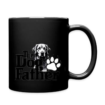 The Dog Fahter - Tasse einfarbig - Schwarz - Rechts