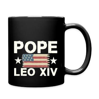 Pope - Full Colour Mug - black - Right