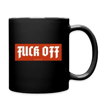 Fuck Off - La déclaration idée cadeau fête - Mug uni - noir - Droite