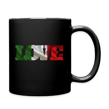 Style italien - Mug uni - noir - Droite