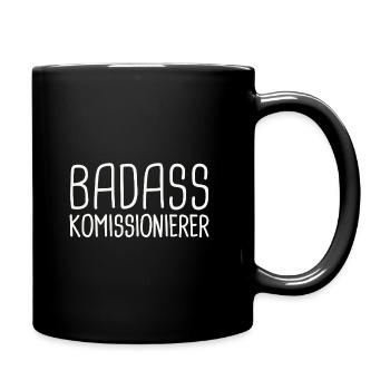 Commissaire Badass - Mug uni - noir - Droite