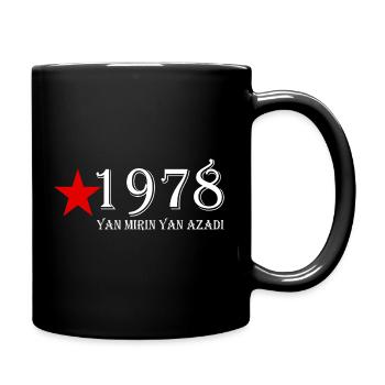 Kurdes du Kurdistan 1978 Van Mirin Van Azadi Design - Mug uni - noir - Droite