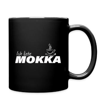 J’ADORE LE MOKA - Mug uni - noir - Droite