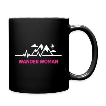 Battement de cœur Wander Femme Montagnes Femmes - Mug uni - noir - Droite