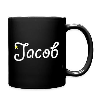 Jacob - Mug uni - noir - Droite