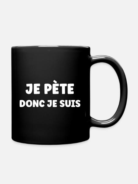 pete - Mug uni - noir