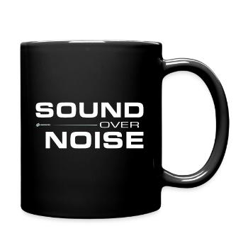 Son plutôt que bruit - Mug uni - noir - Droite