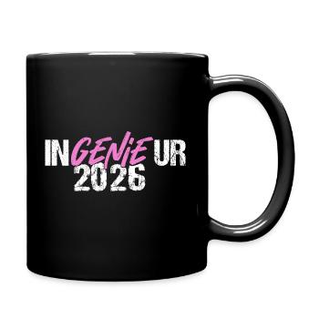 Engineer Genie Graduation 2026 - Full Colour Mug - black - Right