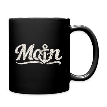 Moin Anchor Coastal Design - Full Colour Mug - black - Right